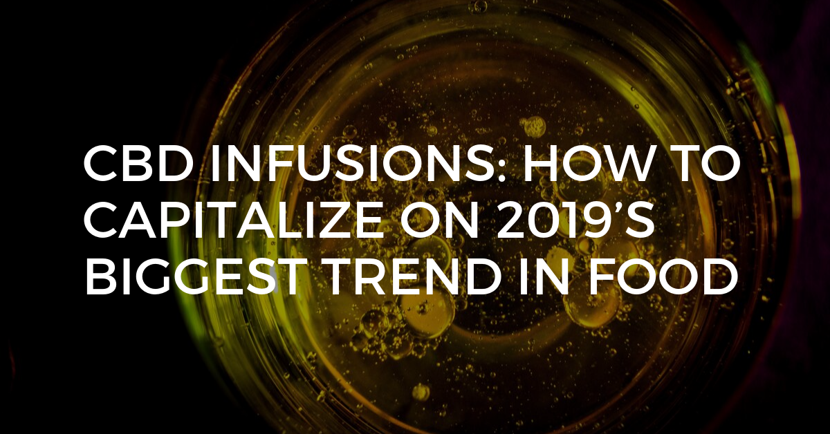 CBD Infusions: Should You Capitalize On This Food Trend?